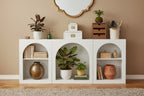 Mopio Blake Electric Fireplace Mantel TV Stand