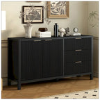 Credenza con motivo a onde e contenitore