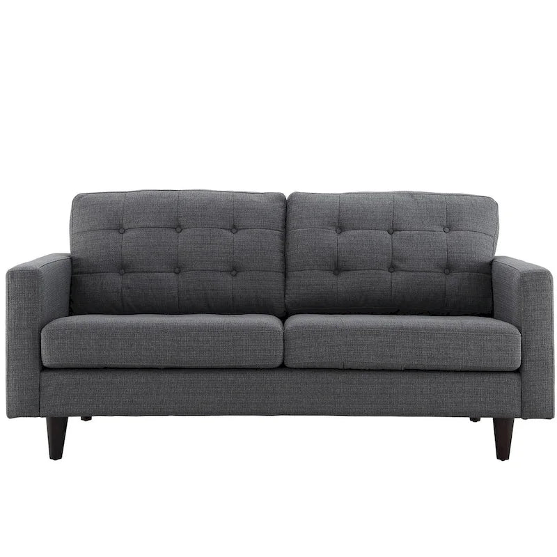 Divanetto capitonné Mid-Century
