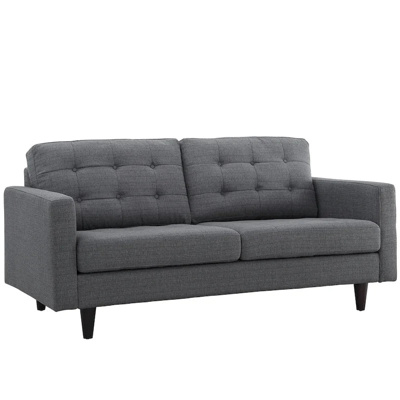 Divanetto capitonné Mid-Century