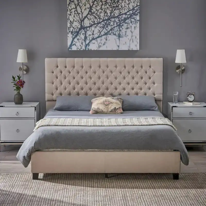 Set Letto Queen Imbottito Trapuntato