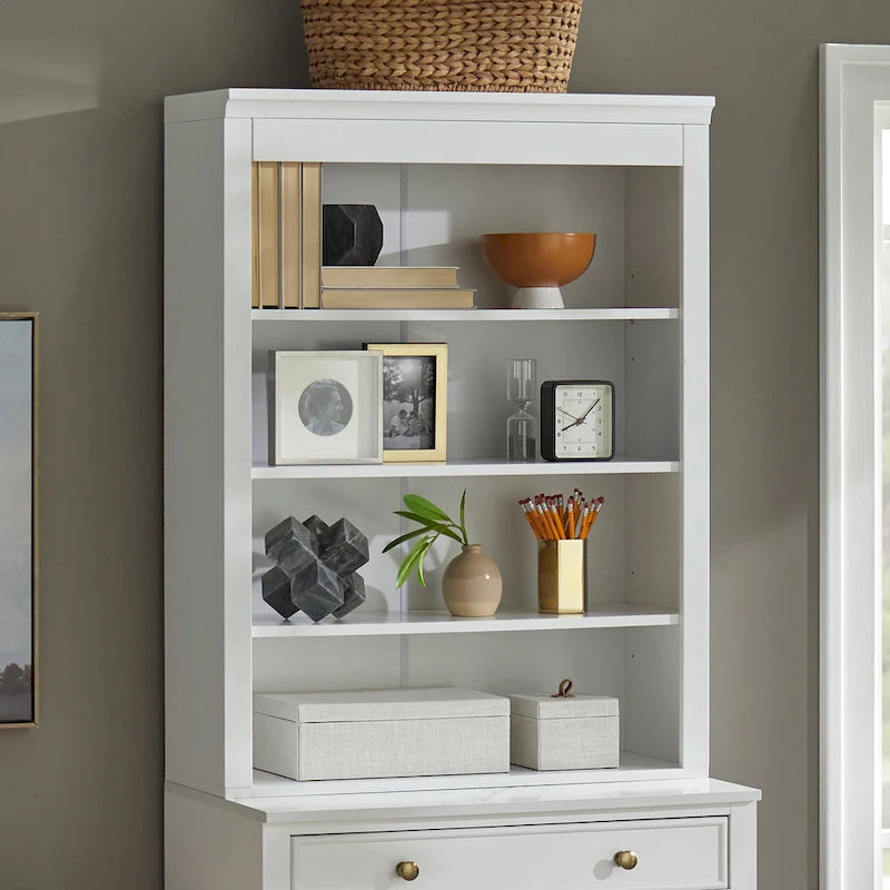 Credenza modulare con ripiani regolabili