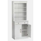 Credenza modulare con ripiani regolabili