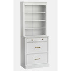 Credenza modulare con ripiani regolabili
