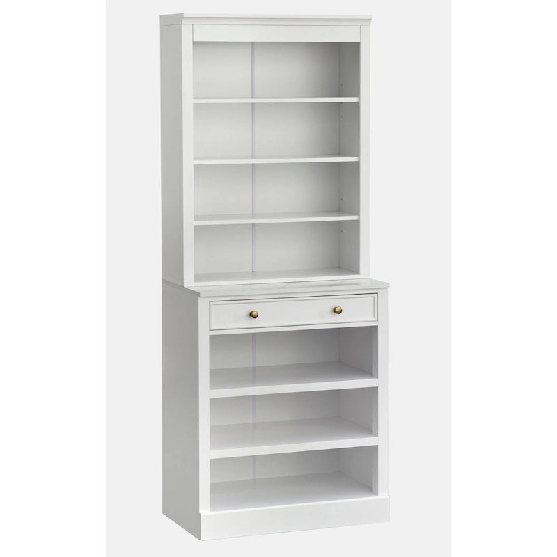 Credenza modulare con ripiani regolabili