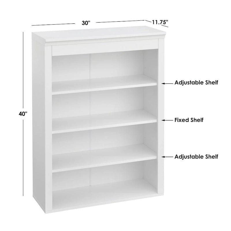 Credenza modulare con ripiani regolabili