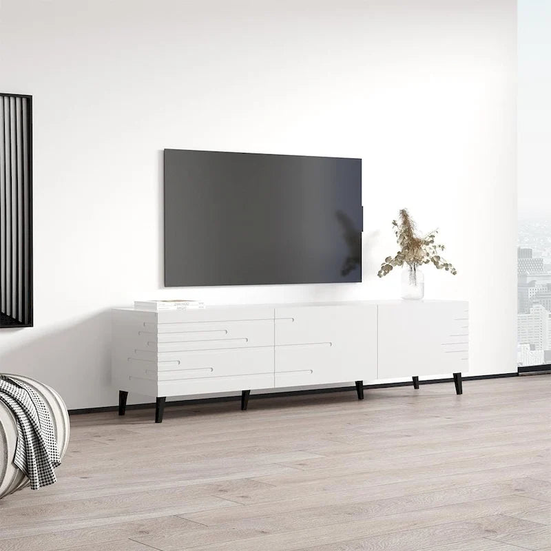 Mobile TV da 73 pollici con vano portaoggetti