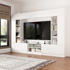 Mobile TV con Libreria e Illuminazione a LED