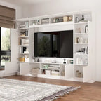 Mobile TV con Libreria e Illuminazione a LED