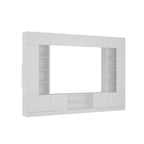 Mobile TV con Libreria e Illuminazione a LED