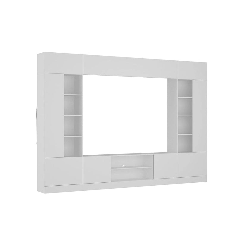 Mobile TV con Libreria e Illuminazione a LED