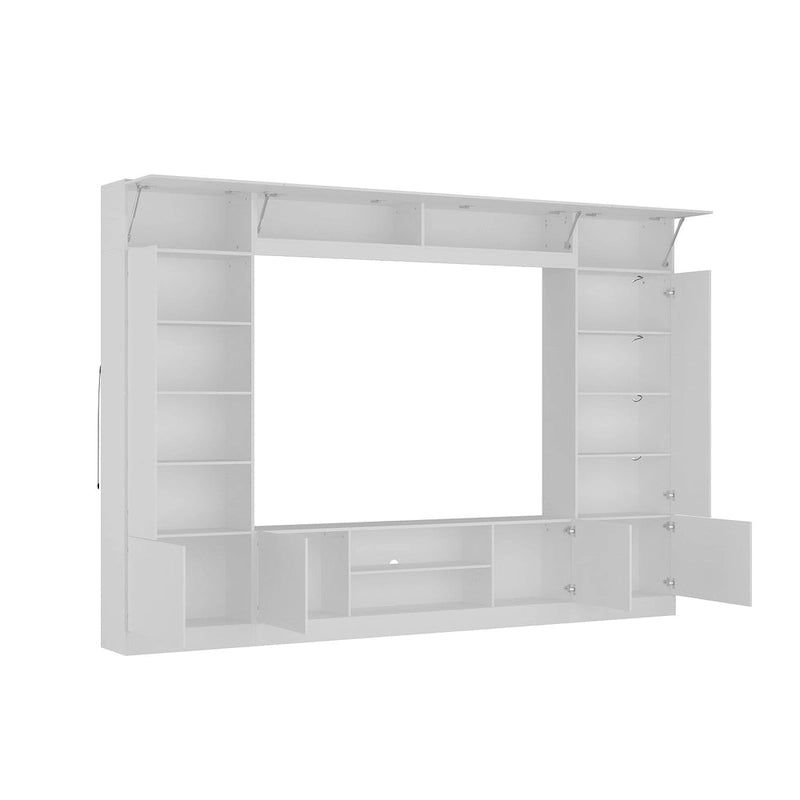 Mobile TV con Libreria e Illuminazione a LED