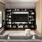 Mobile TV con Libreria e Illuminazione a LED