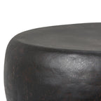 Tavolino d'appoggio in metallo industriale, completamente assemblato - 50,8 L x 50,8 P x 55,9 H cm