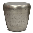 Tavolino d'appoggio in metallo industriale, completamente assemblato - 50,8 L x 50,8 P x 55,9 H cm