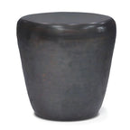 Tavolino d'appoggio in metallo industriale, completamente assemblato - 50,8 L x 50,8 P x 55,9 H cm