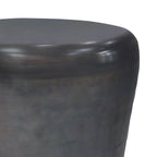 Tavolino d'appoggio in metallo industriale, completamente assemblato - 50,8 L x 50,8 P x 55,9 H cm