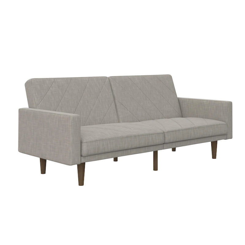 Divano letto futon in lino