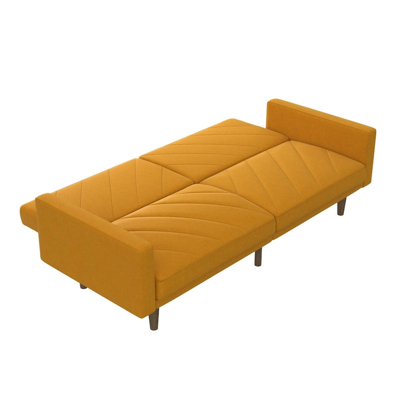 Divano letto futon in lino