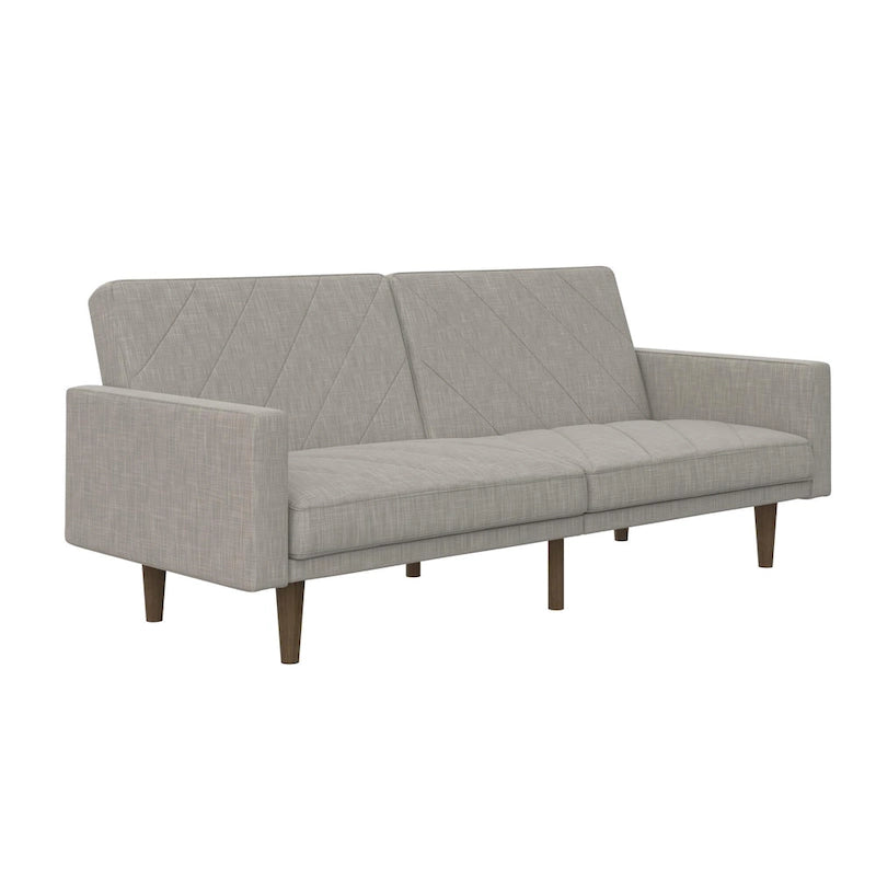 Divano letto futon in lino