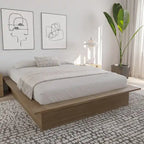 Struttura letto a piattaforma in rovere
