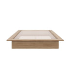 Struttura letto a piattaforma in rovere