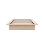 Struttura letto a piattaforma in rovere